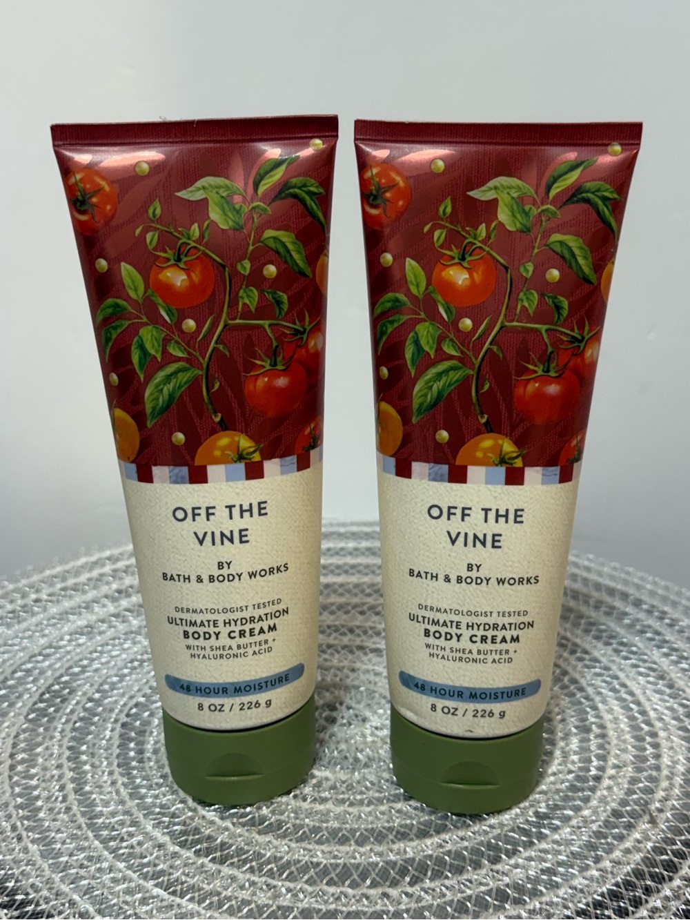 BBW Off The Vine Body Cream Set of 2 NWT